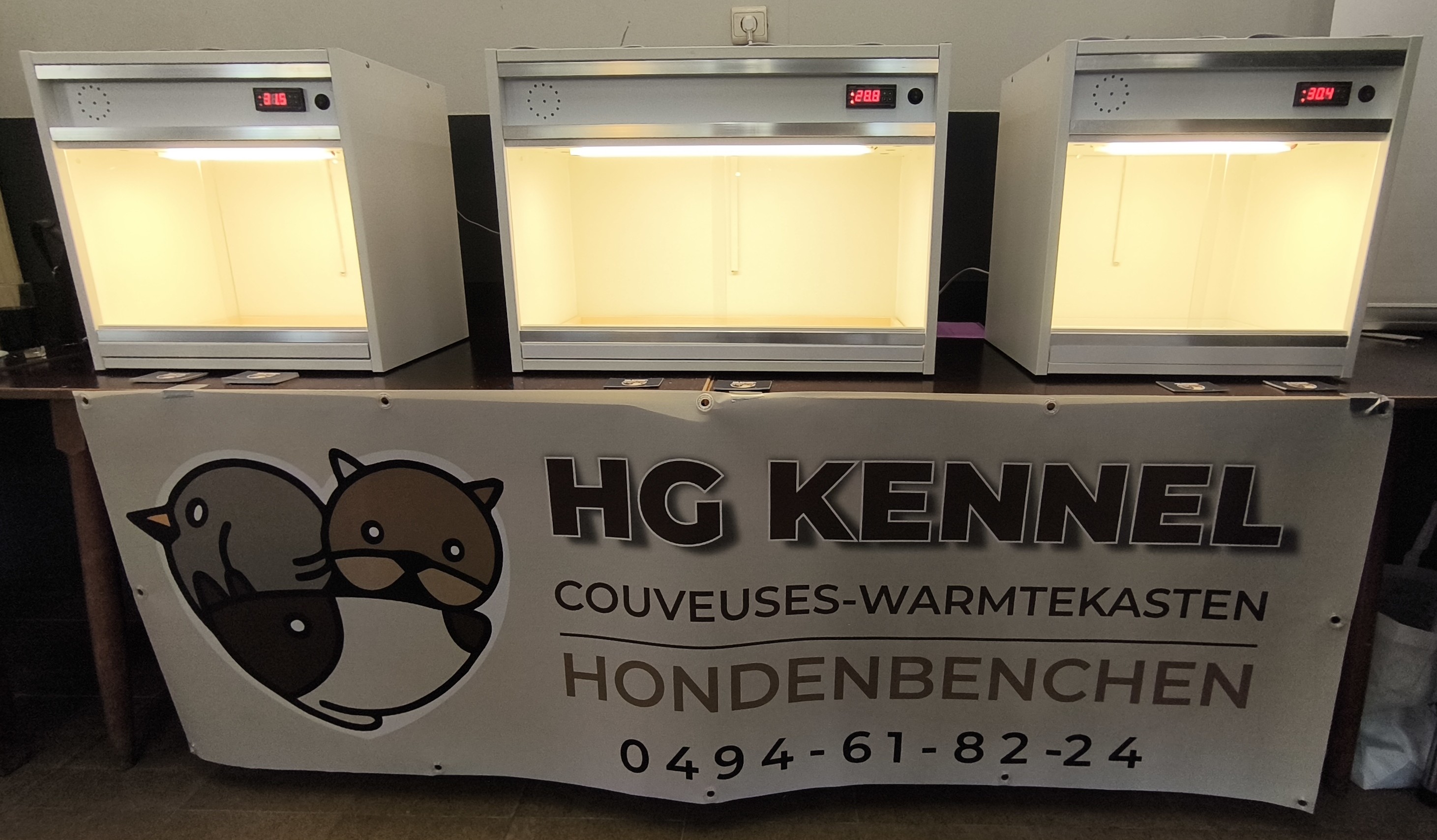 Couveuse voor kleine dieren
